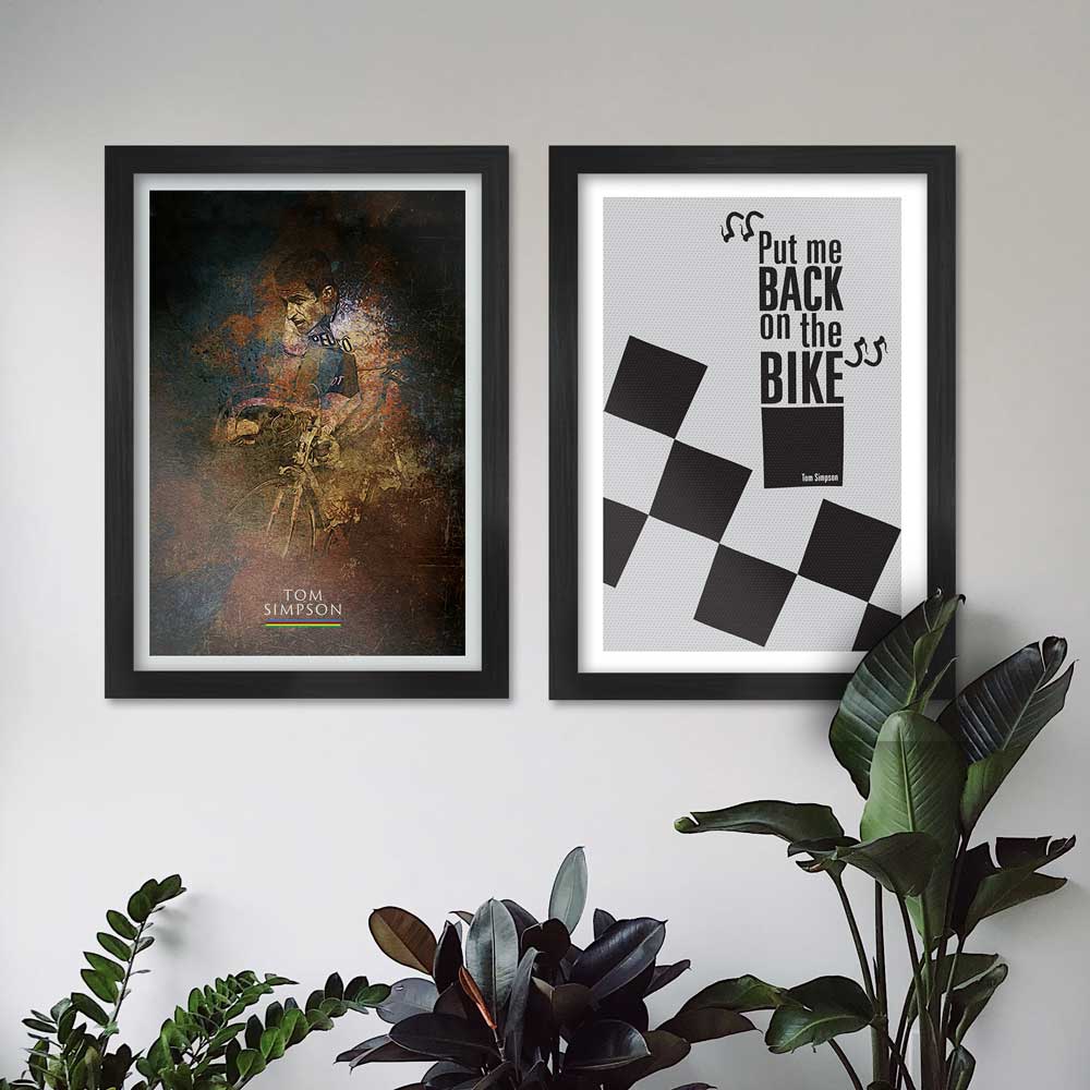 Tom Simpson Quote - Cycling Print - Image 5