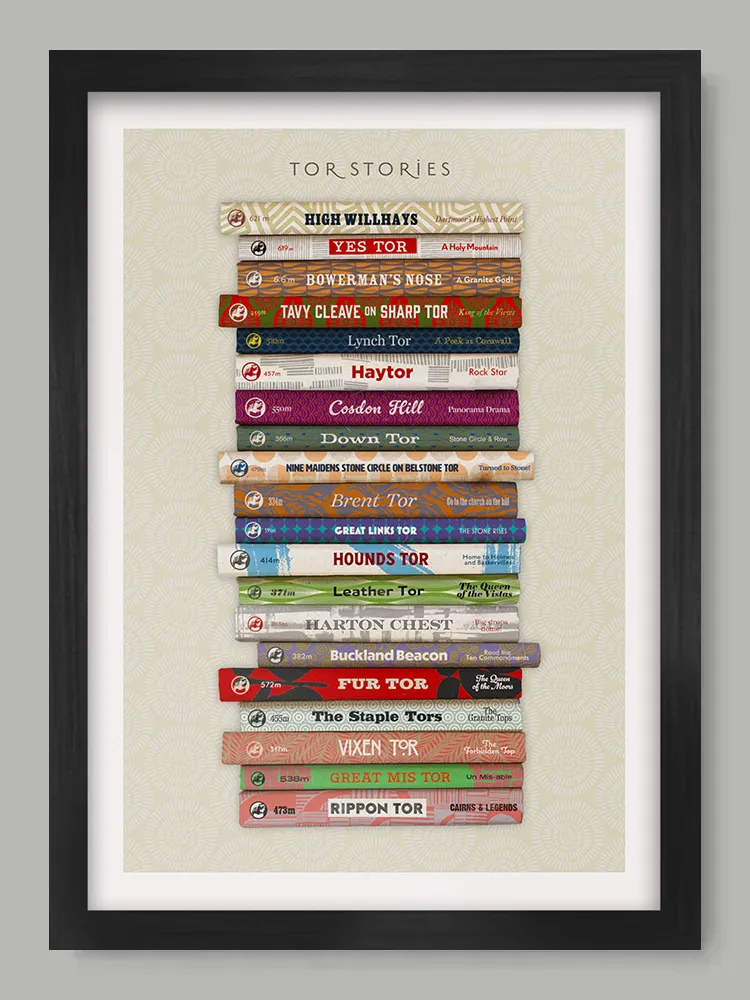 Tor Stories - Dartmoor Print