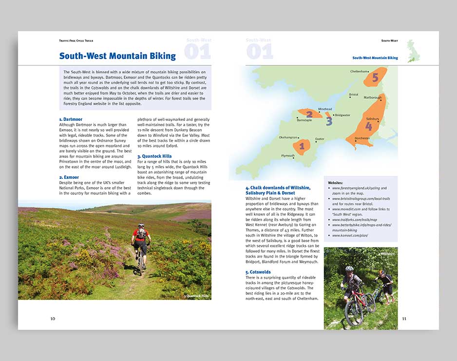 Traffic Free Cycle Trails Great Britain - Cycling Book - Image 3