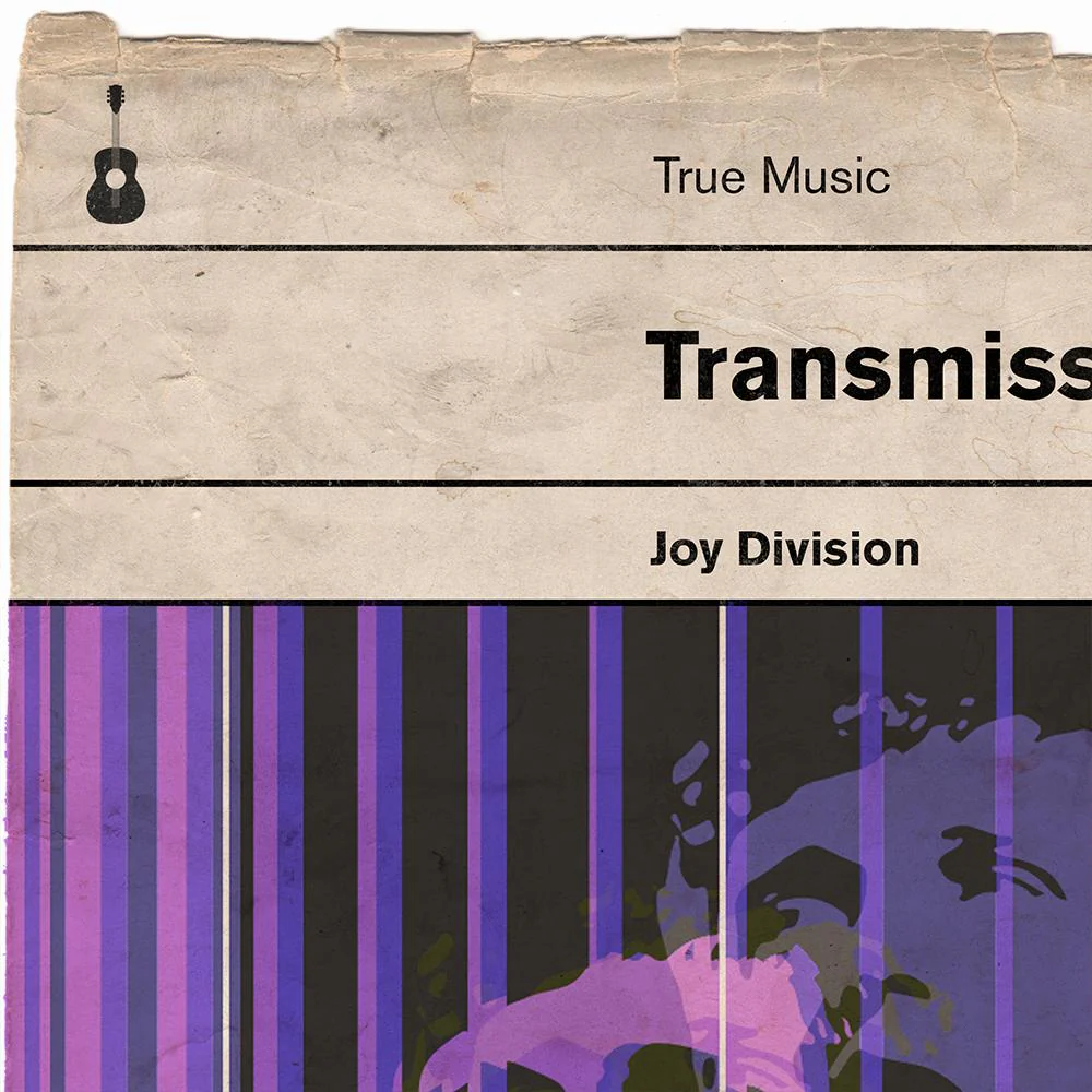 Transmission - Joy Division Music Print - Image 4