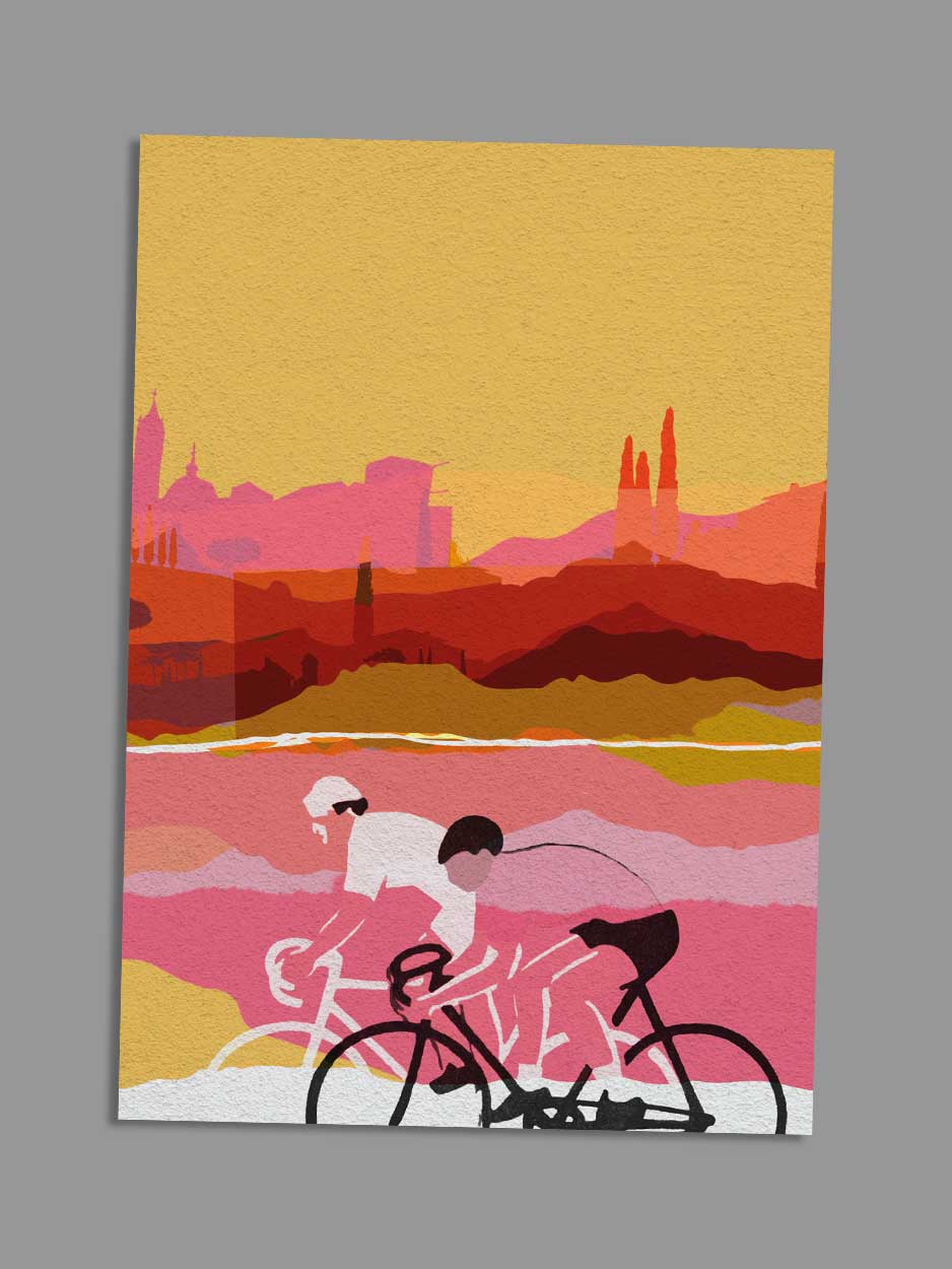 Tuscany - Blank Greeting Card
