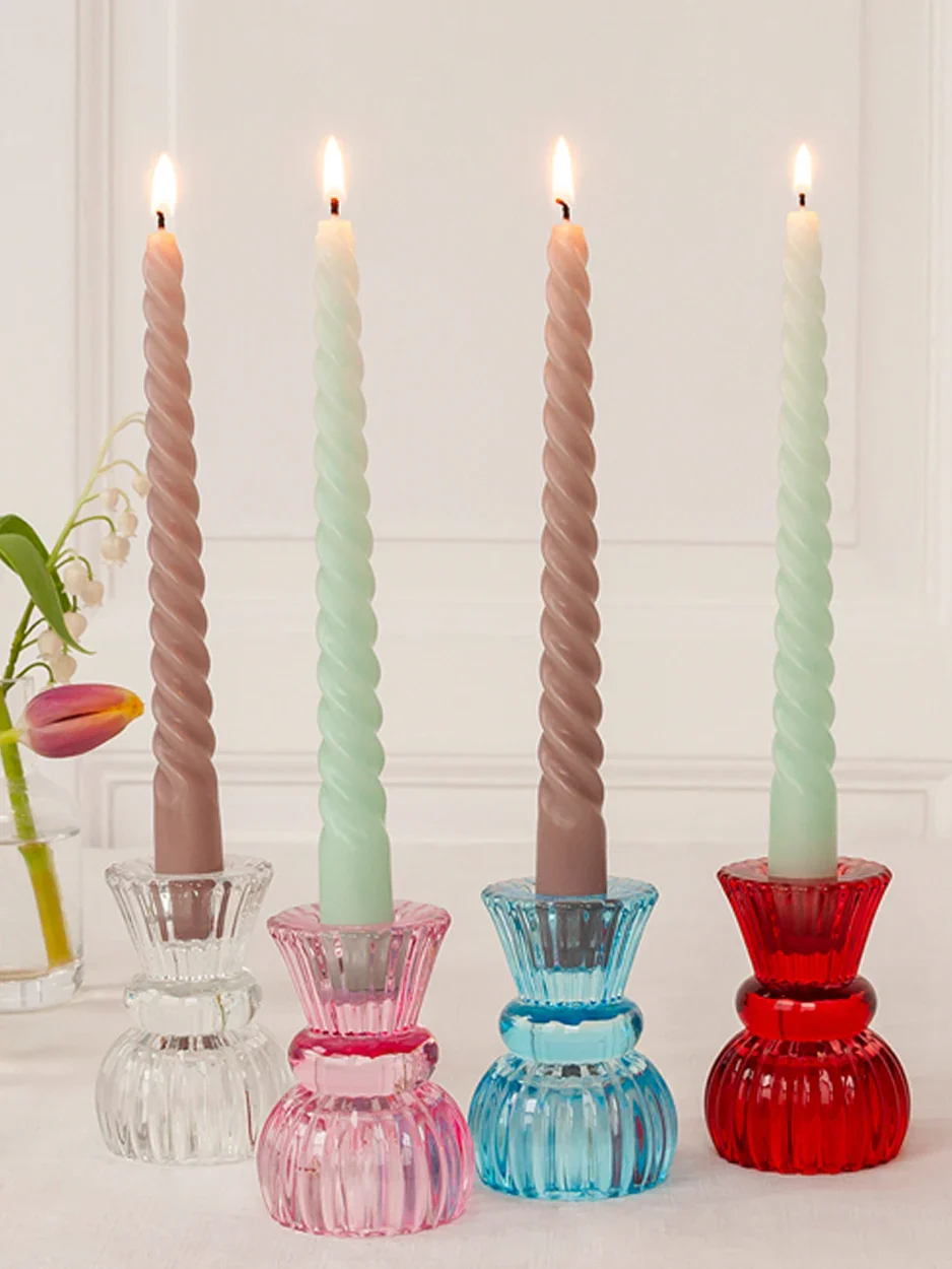 Twisted Dinner Candles
