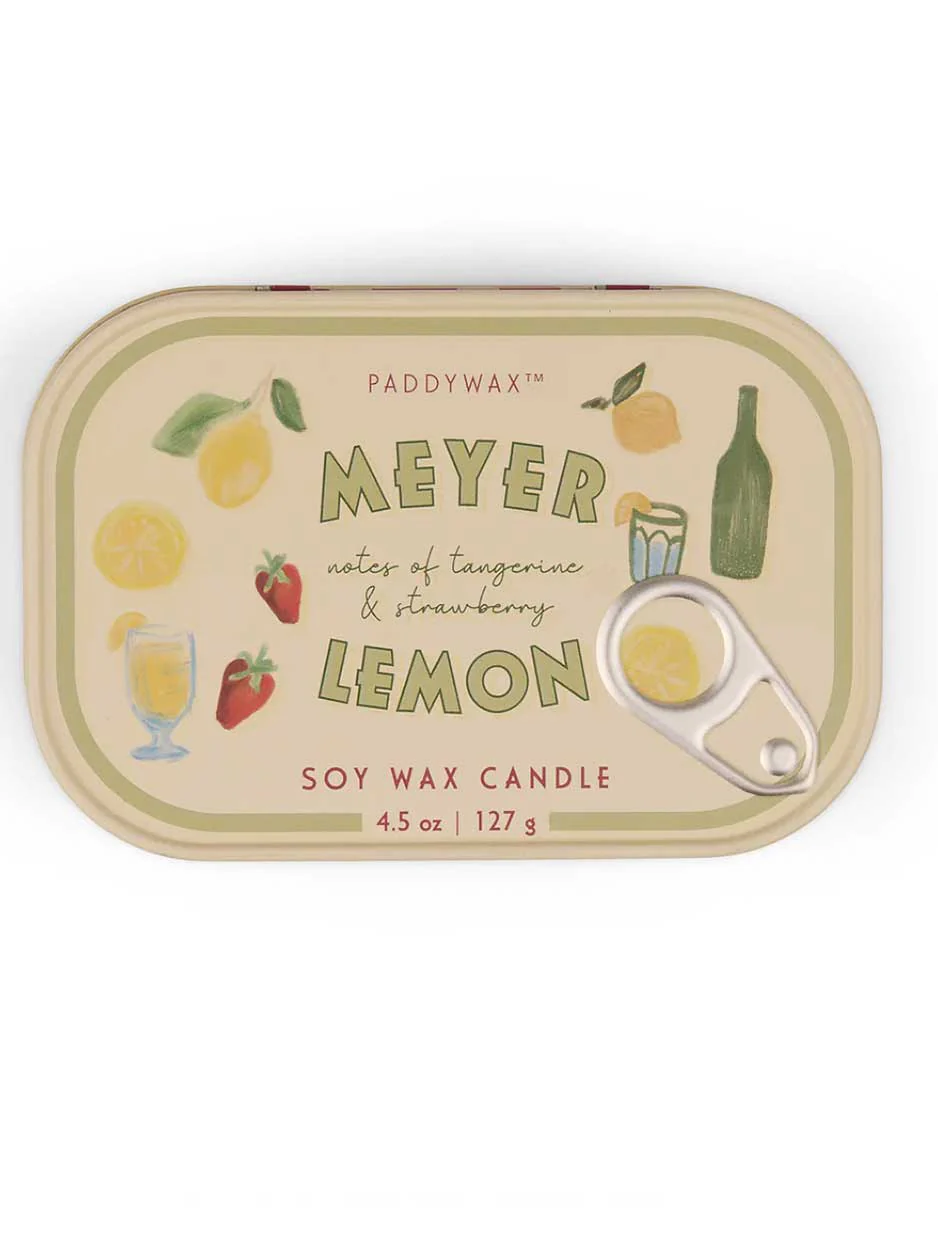 Two Wick Bistro Candle Tin - Meyer Lemon