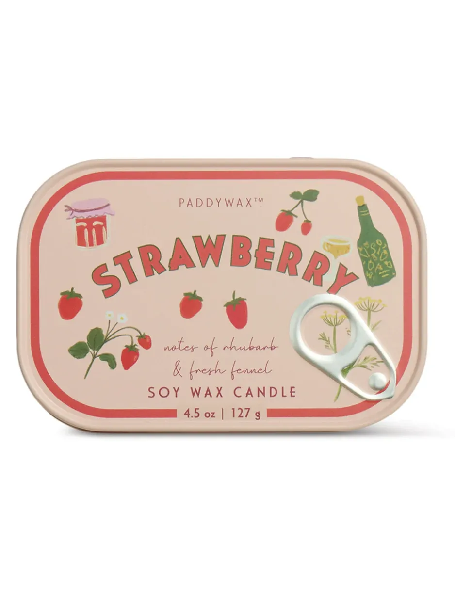 Two Wick Bistro Candle Tin - Strawberry
