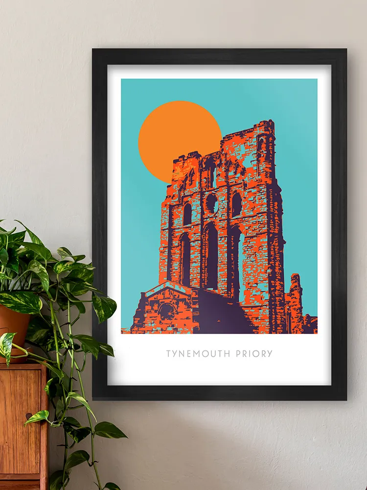 Tynemouth Priory Print - Image 5