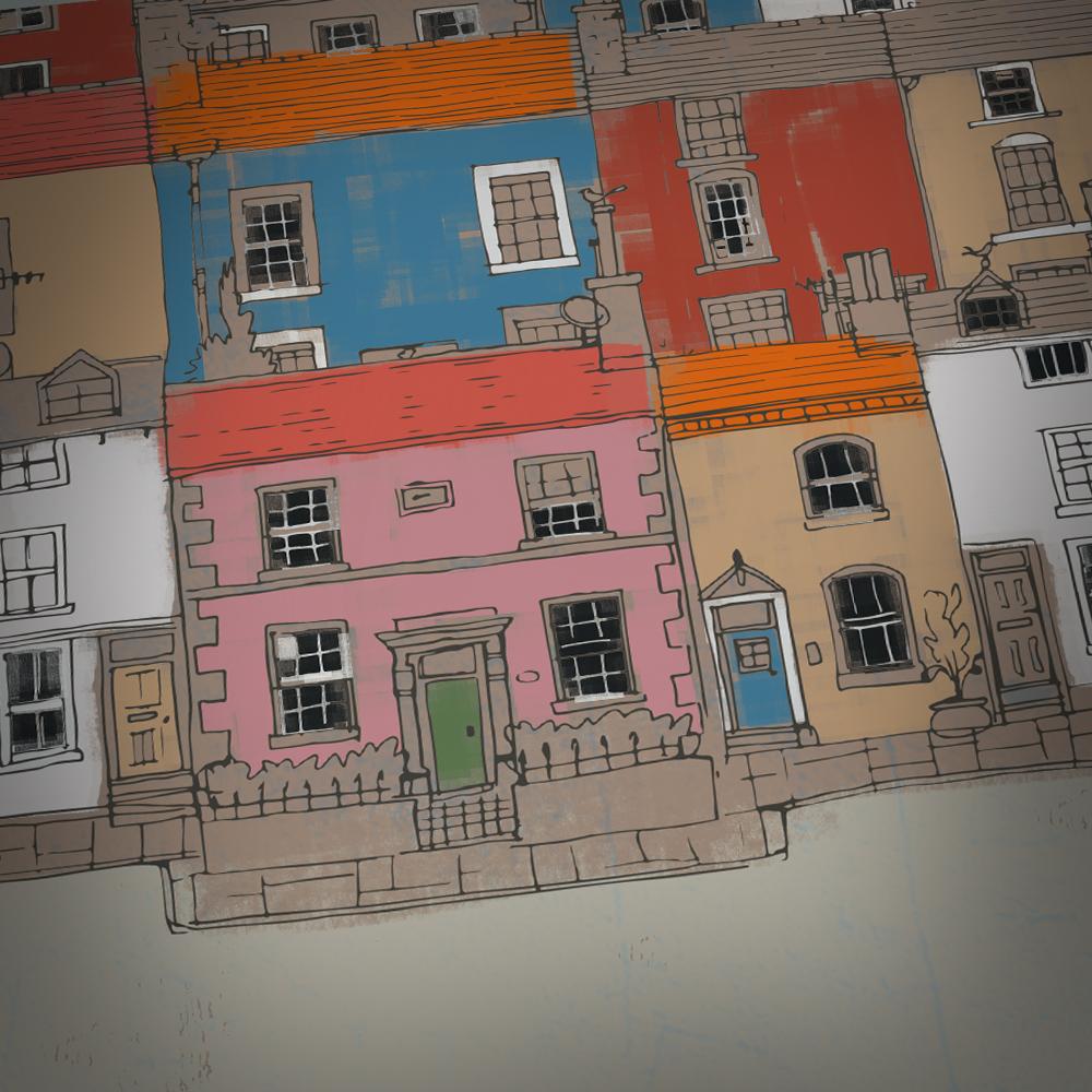 Ulverston Street Scene Print - Image 4