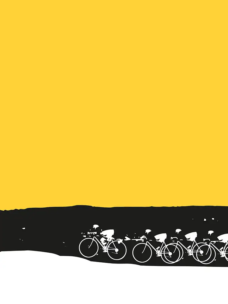 Up and Over - Cycling Print - Image 4