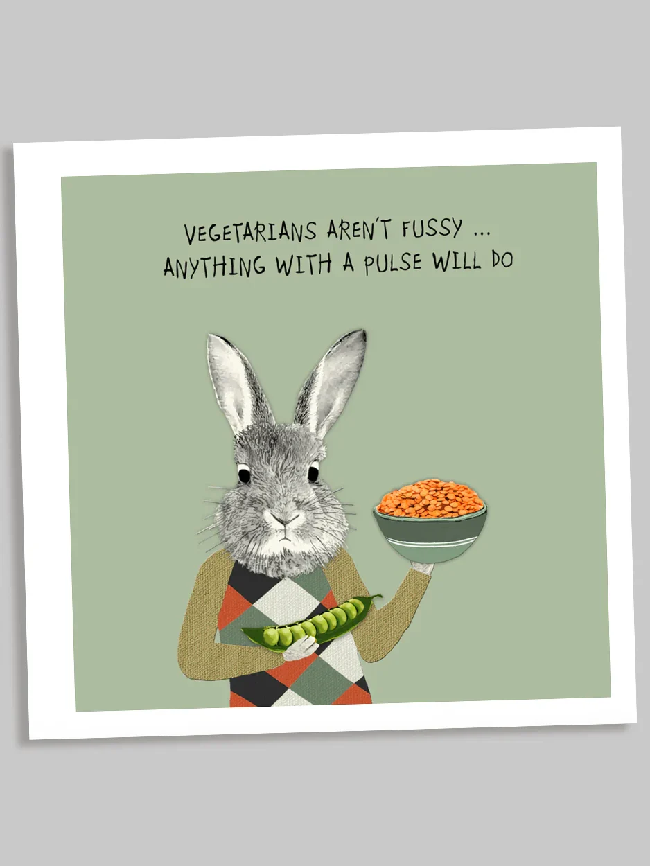 Veggie - Happy Birthday Card