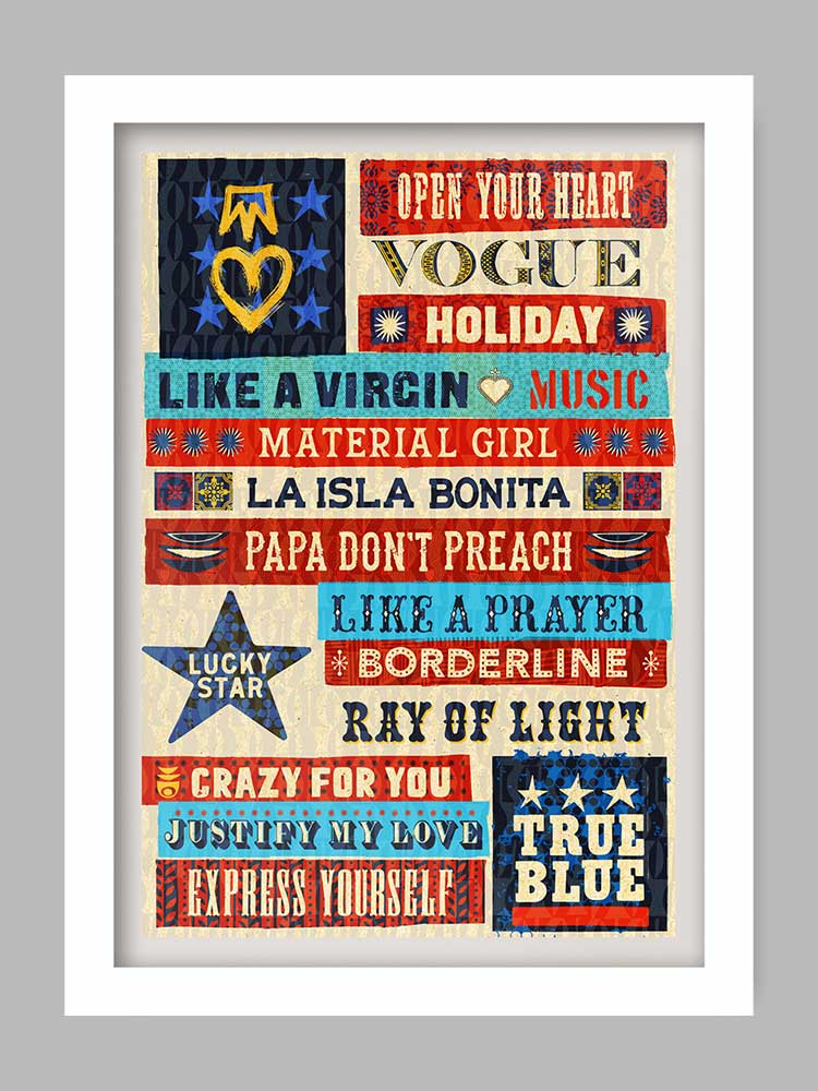 Viva Madonna - Music Print - Image 2