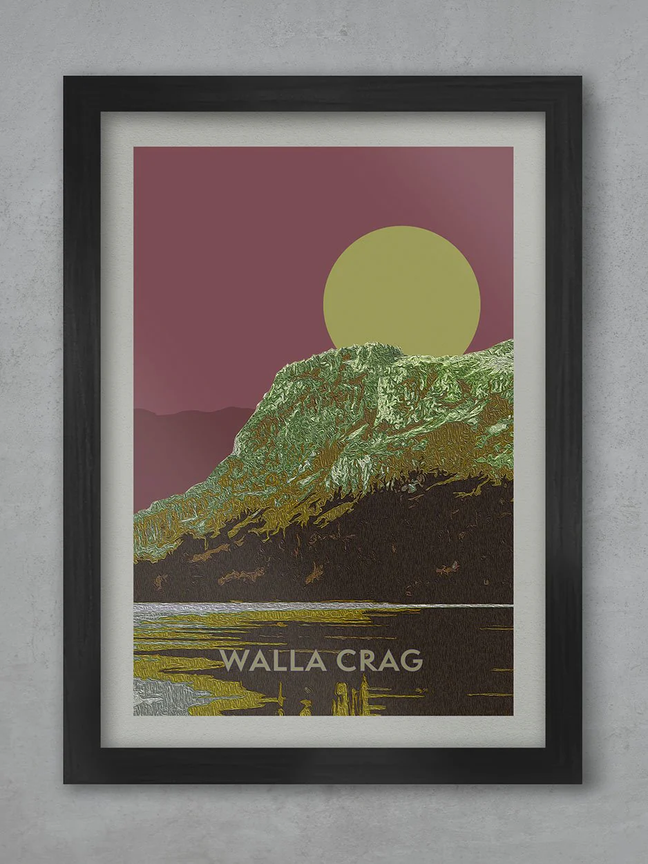 Walla Crag Sunset - Lake District Print