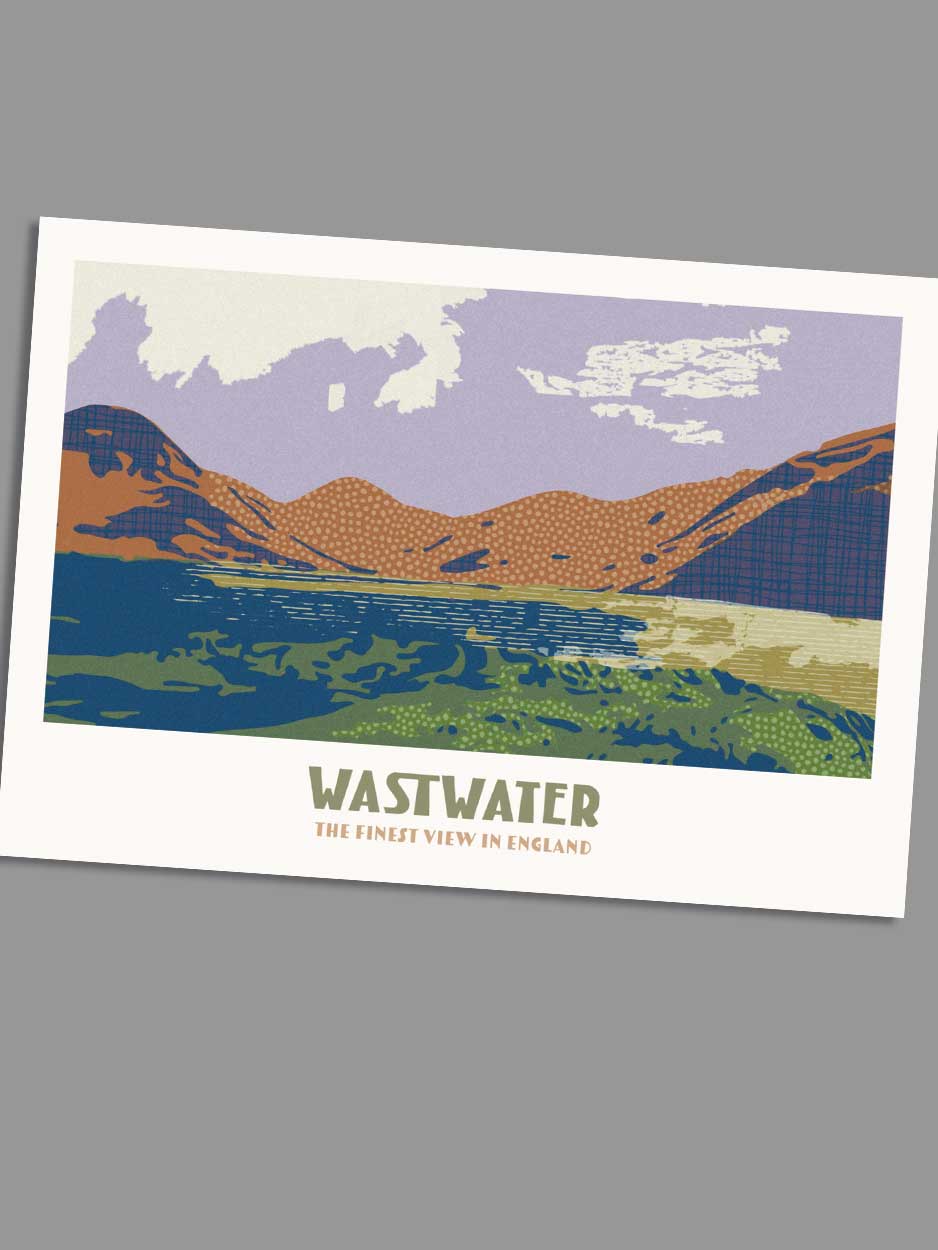 Wastwater - Blank Greeting Card