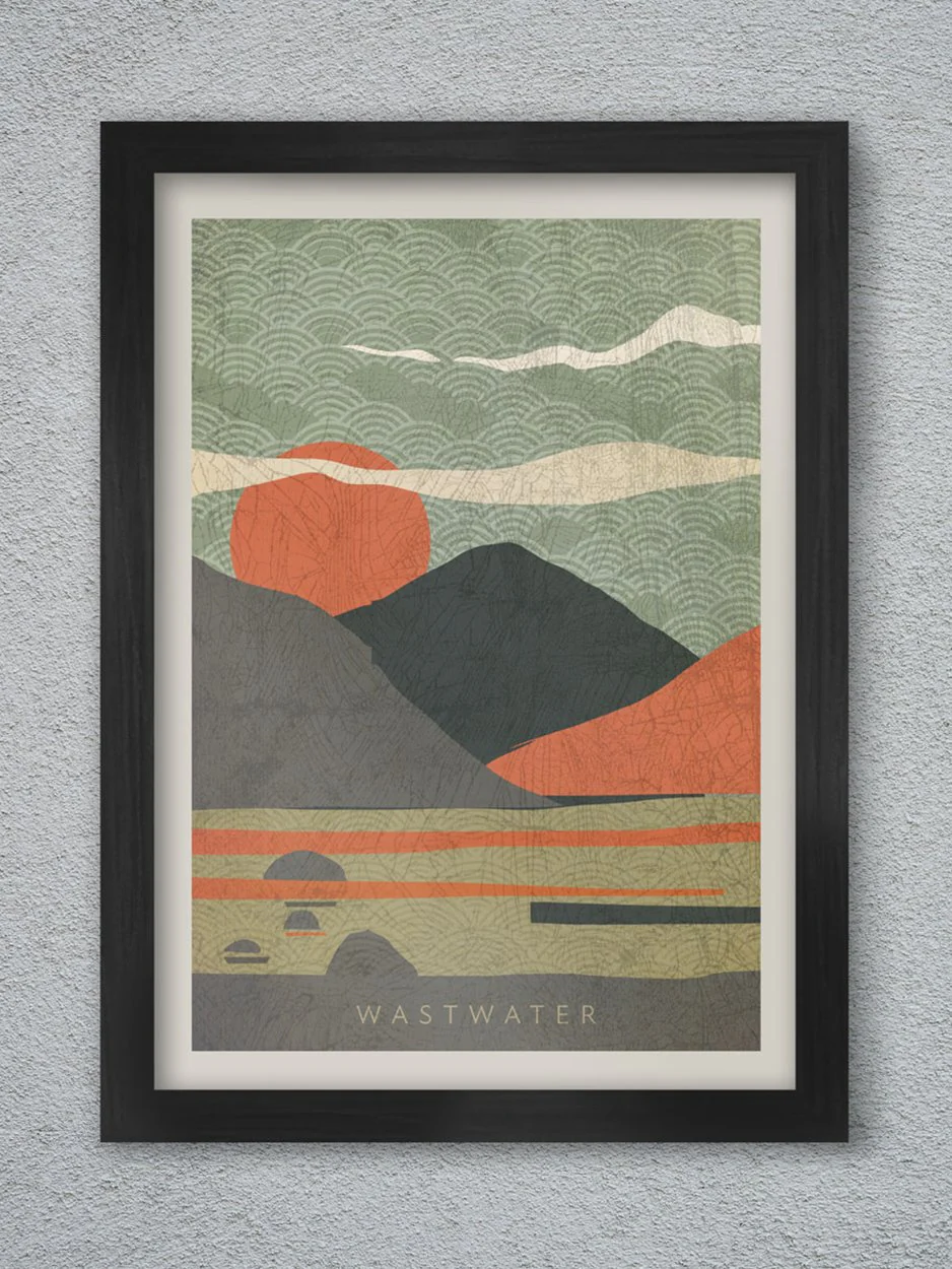 Wastwater The Lake Print
