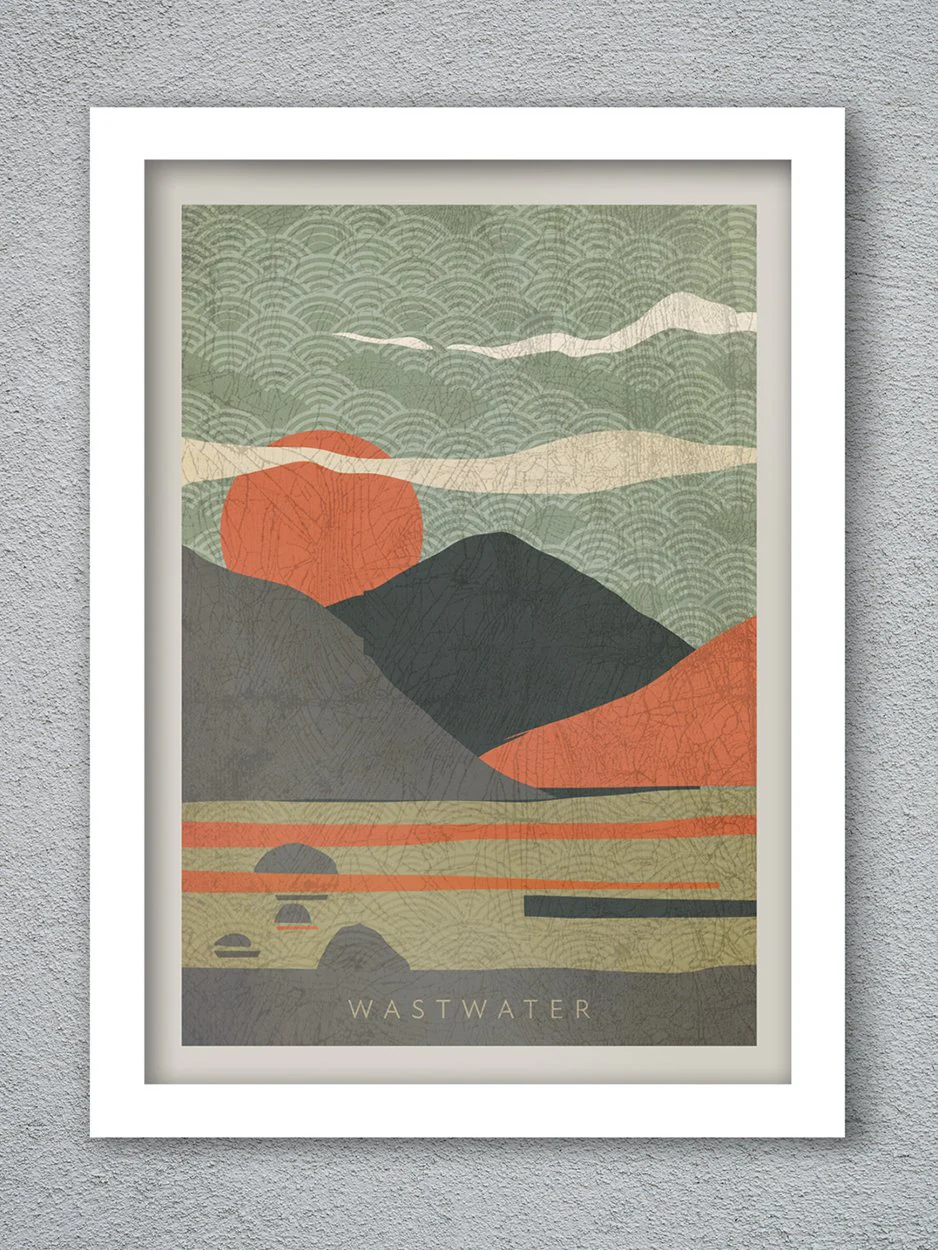 Wastwater The Lake Print - Image 2