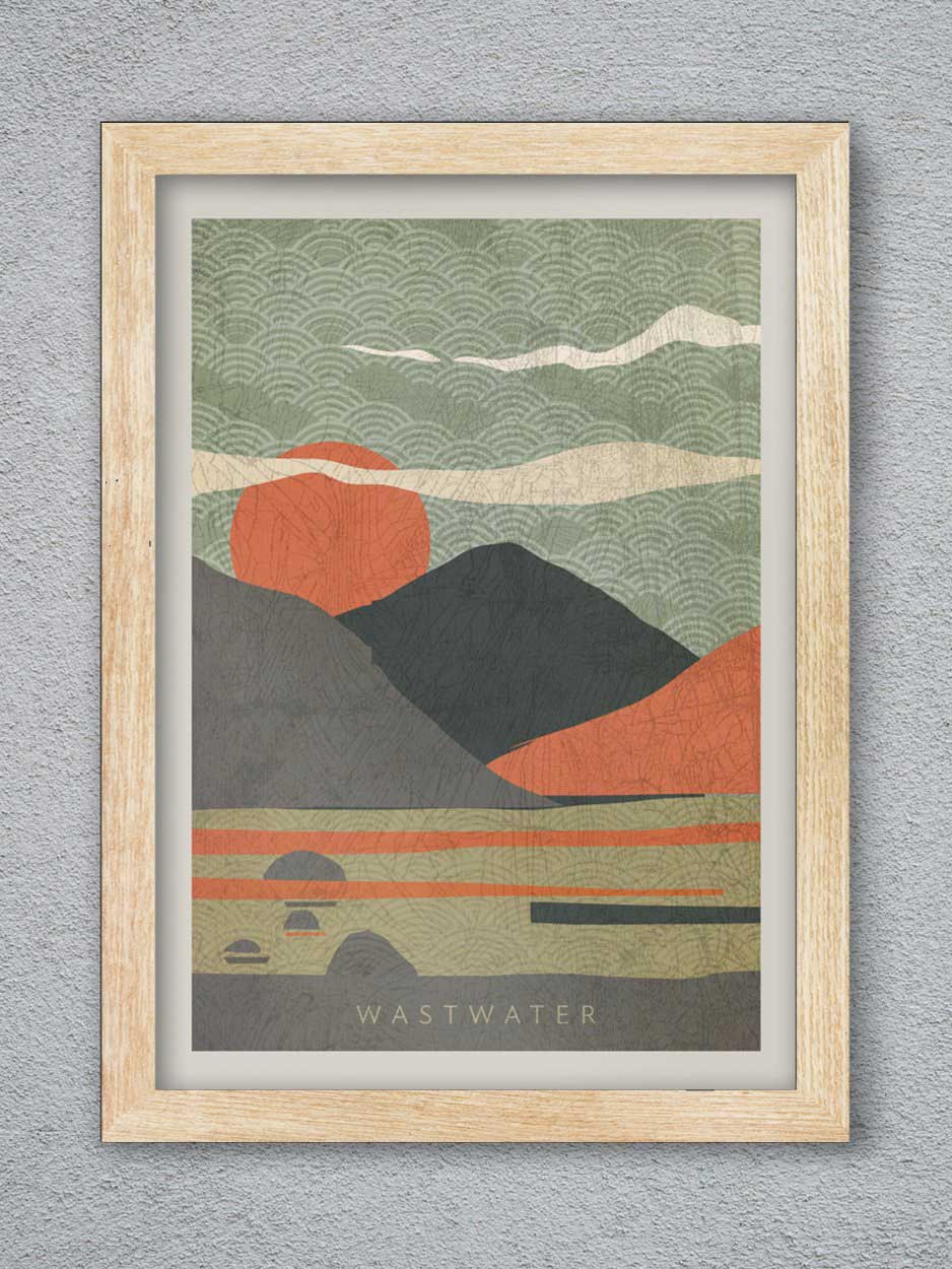 Wastwater The Lake Print - Image 3