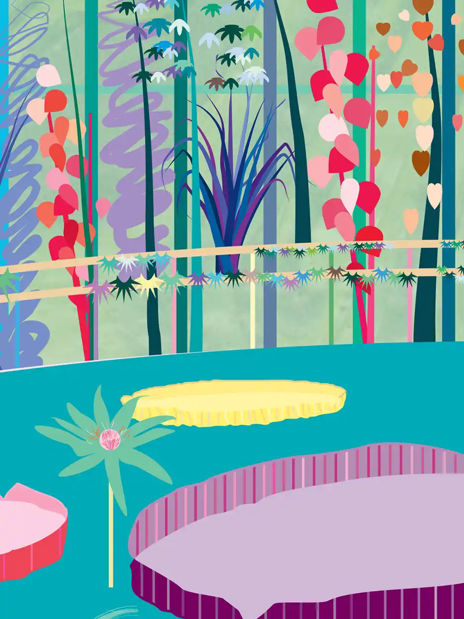 Waterlily House Print - Image 4