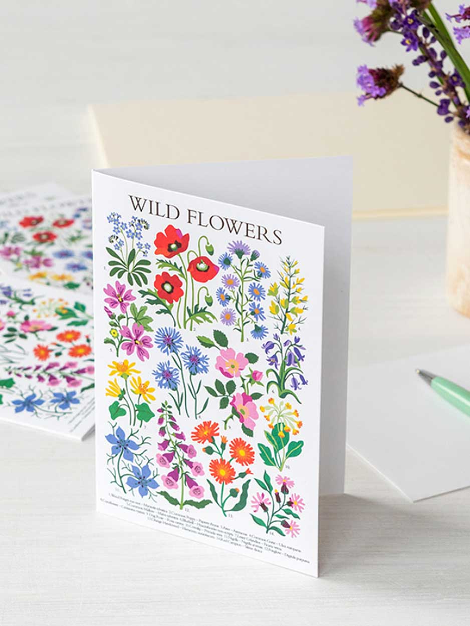 Wild Flowers Notecard Set