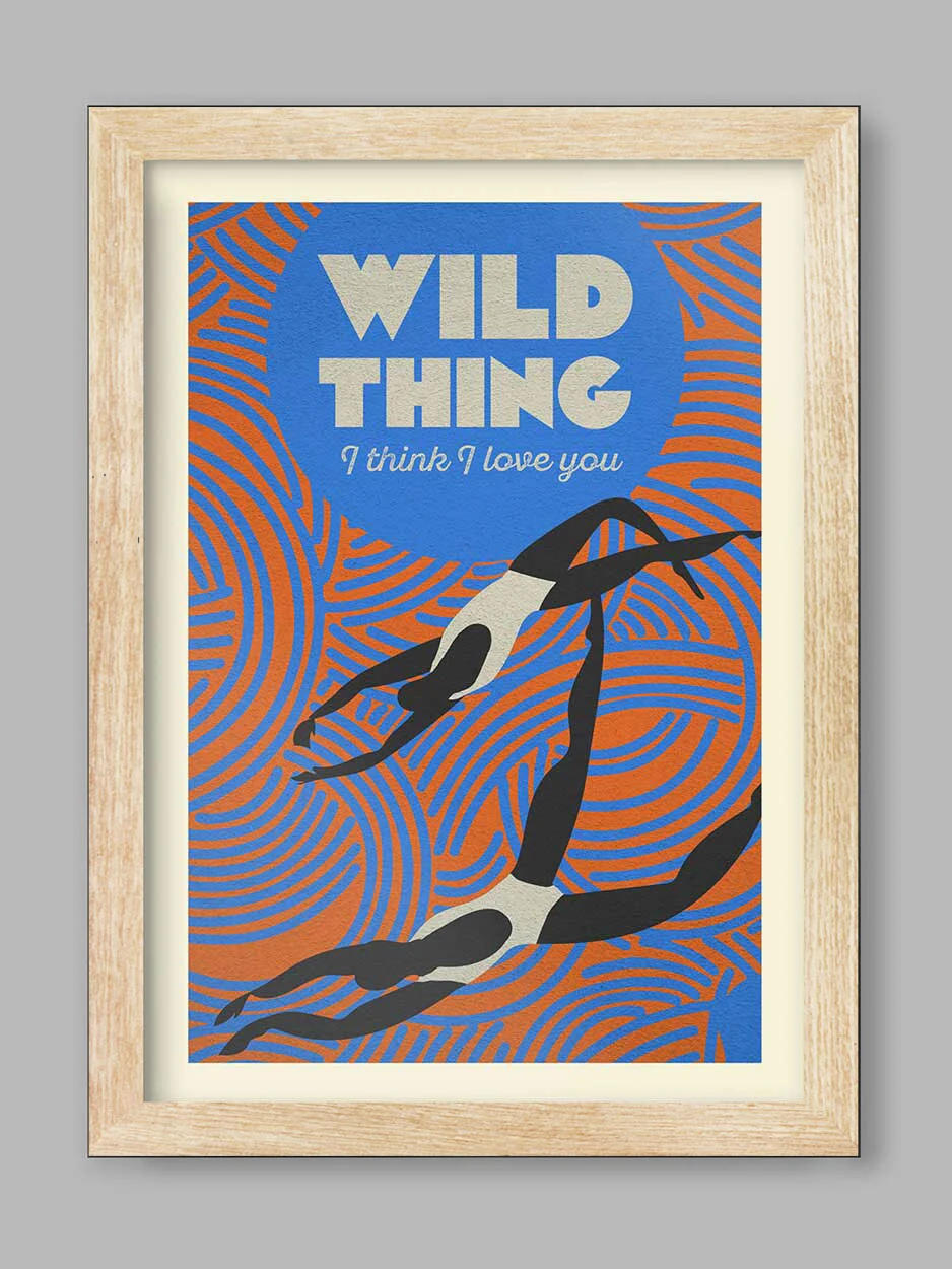 Wild Thing - Wild Swimming Poster Print - Image 3