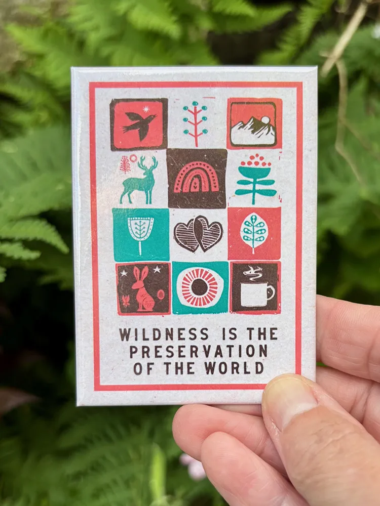 Wildness Magnet - Designed by The Northern Line