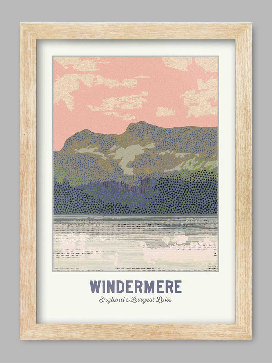 Windermere - England's Largest Lake - Lake District Print - Image 3