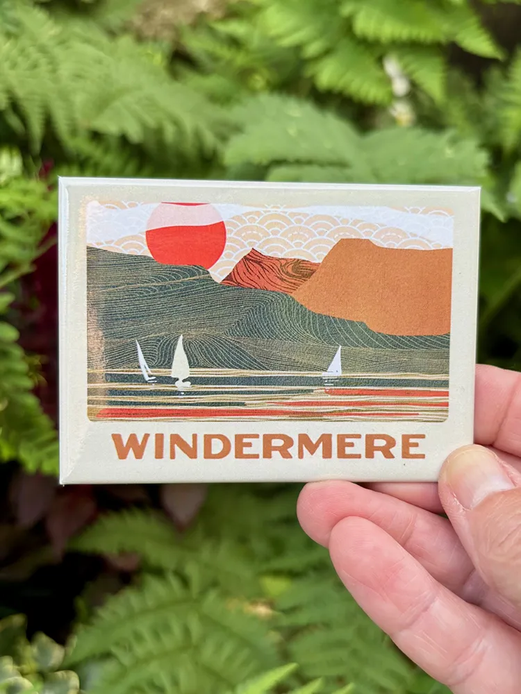 Windermere - The Lake District Magnet - Designed by The Northern Line