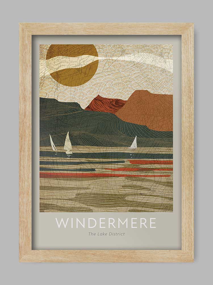 Windermere - Lake District Print - Image 3