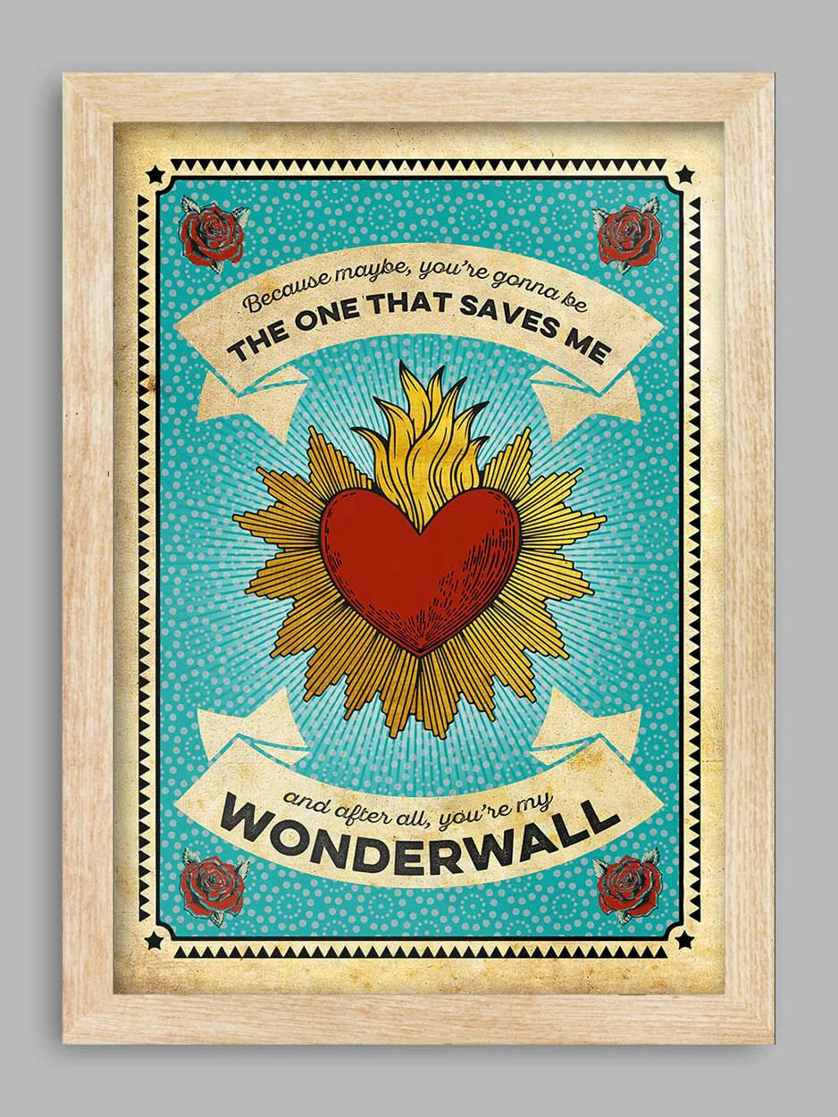 Wonderwall - Music Print - Image 4