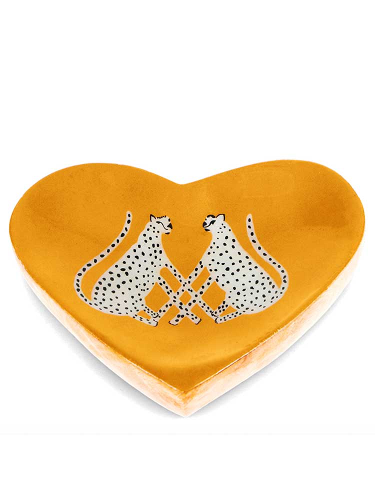 Wooden Leopard Trinket Tray - Image 2