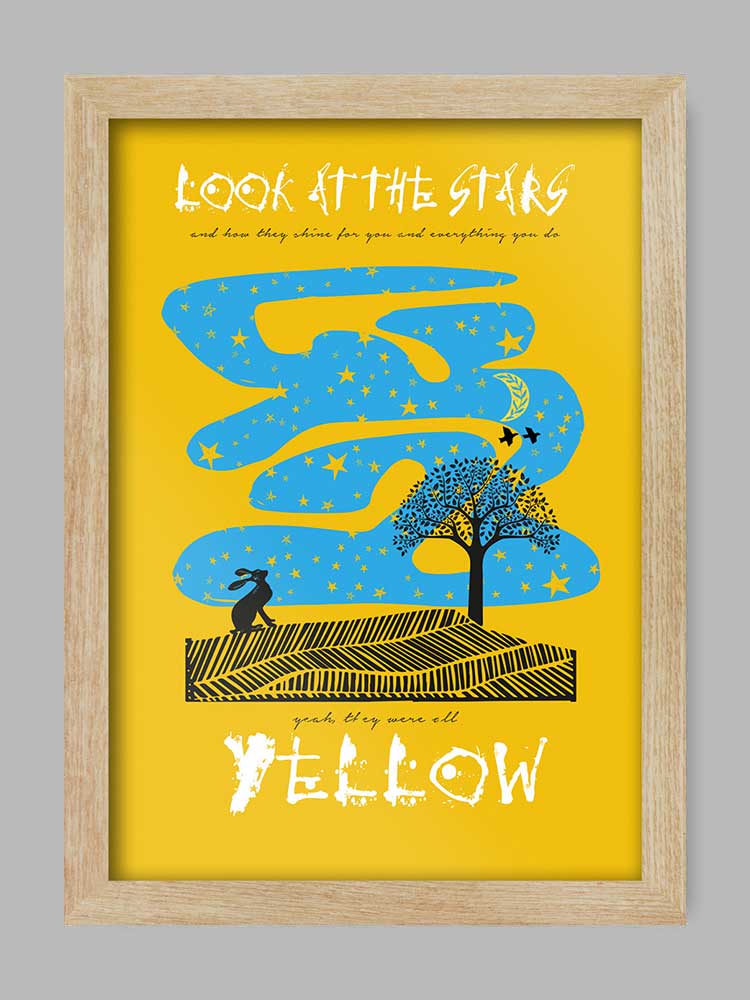 Yellow - Music Print - Image 3