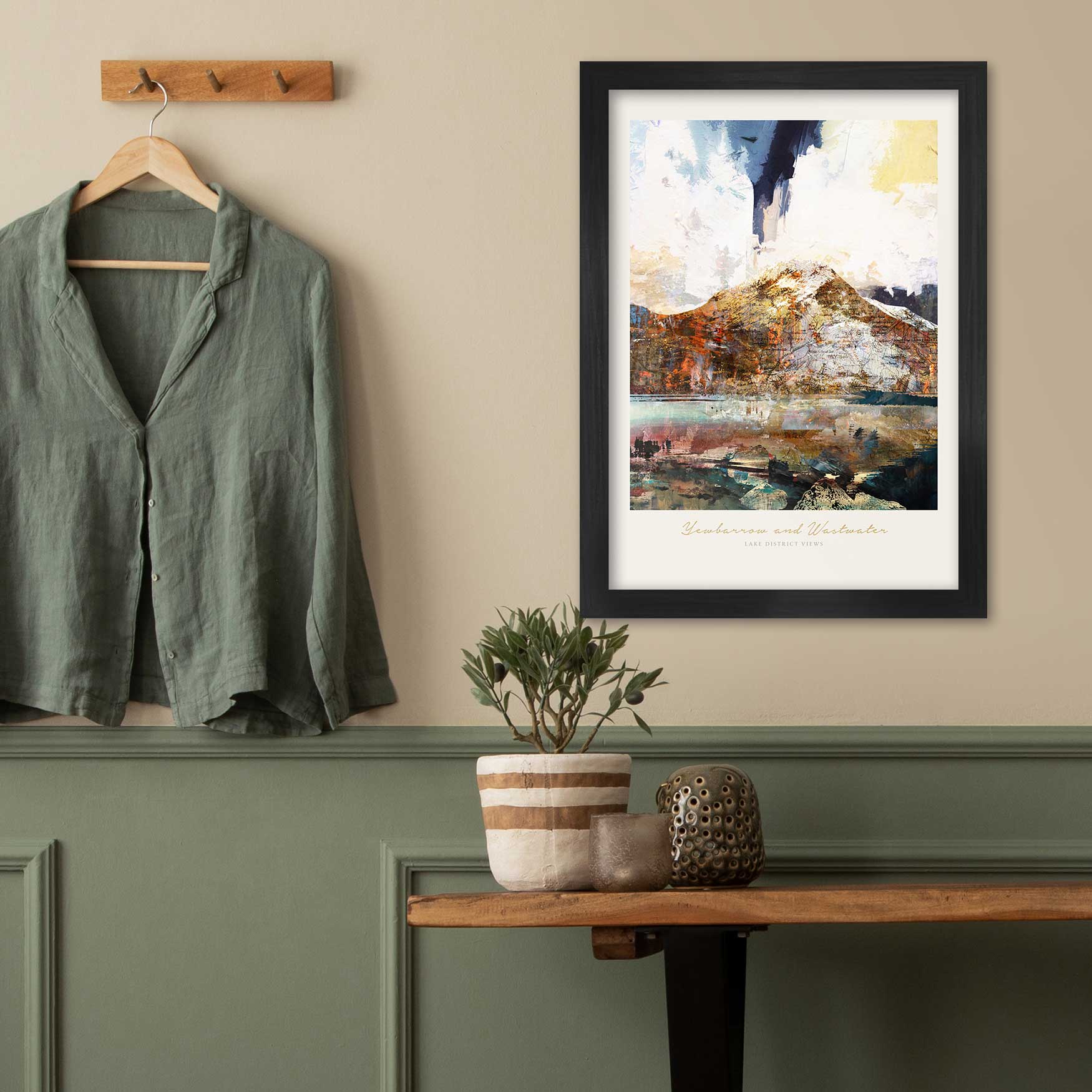 Yewbarrow and Wastwater - Lake District Views Print - Image 5
