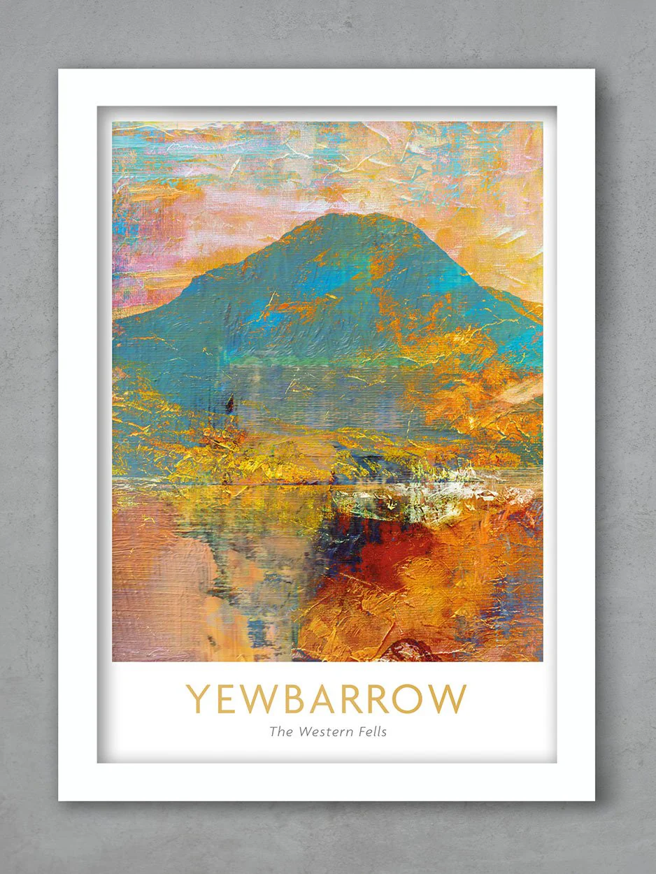 Yewbarrow Abstract - Lake District Print - Image 2