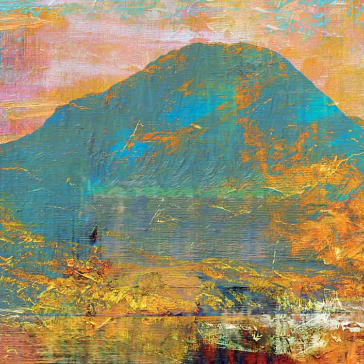 Yewbarrow Abstract - Lake District Print - Image 4