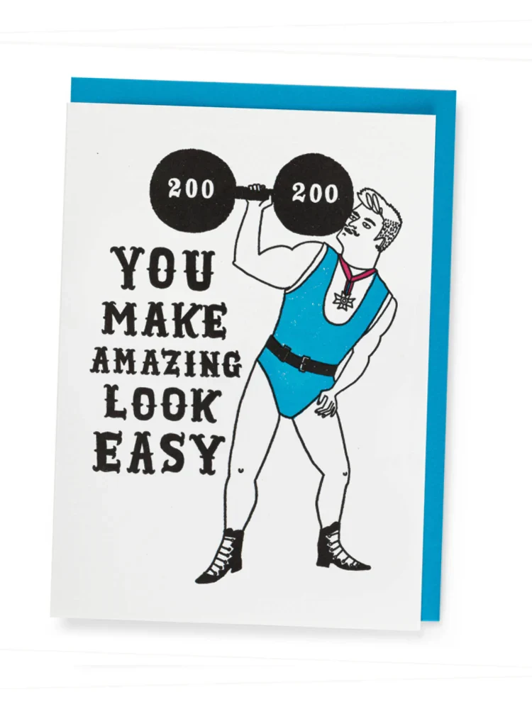 You are amazing - Blank Greeting Card
